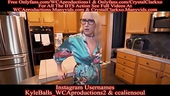 Mature Married Woman Indulges In Cfnm And Blowjob With Stepson