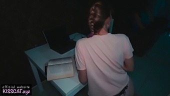 Teen Step-Sister Tied And Gagged For Watching Porn