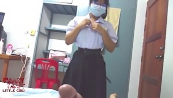Asian Student Teen And His Friend Engage In Sexual Activity