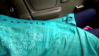Stepmom'S Risky Public Encounter With Uncle In Car