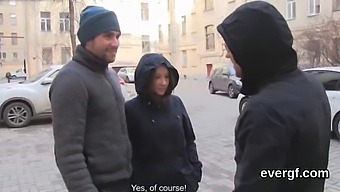 A Man Without Money Lets His Attractive Partner Have Sex With Another Man For Money, Captured On Camera