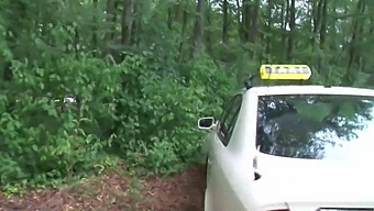 German Taxi Driver'S Mature Passenger Gets Assistance In Sexual Encounter