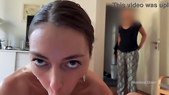 My Boyfriend And I Were Caught By My Stepmom While Having Oral Sex