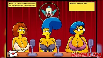 The Sexiest Mature Woman In Town! Simpsons Hentai Featuring The Simptoons