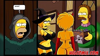 Halloween Special With Simpsons Porn And Big Ass Hentai.