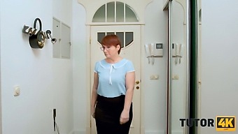 Strict Russian Tutor Sheds Her Stern Image In Steamy Video