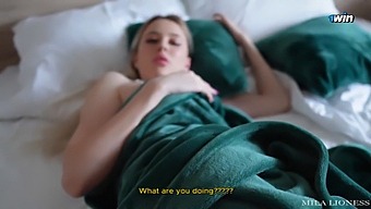 Amateur Stud Gets Deep-Throated By A Horny Stepmother